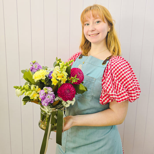 Mother's Day Posy In A Vase