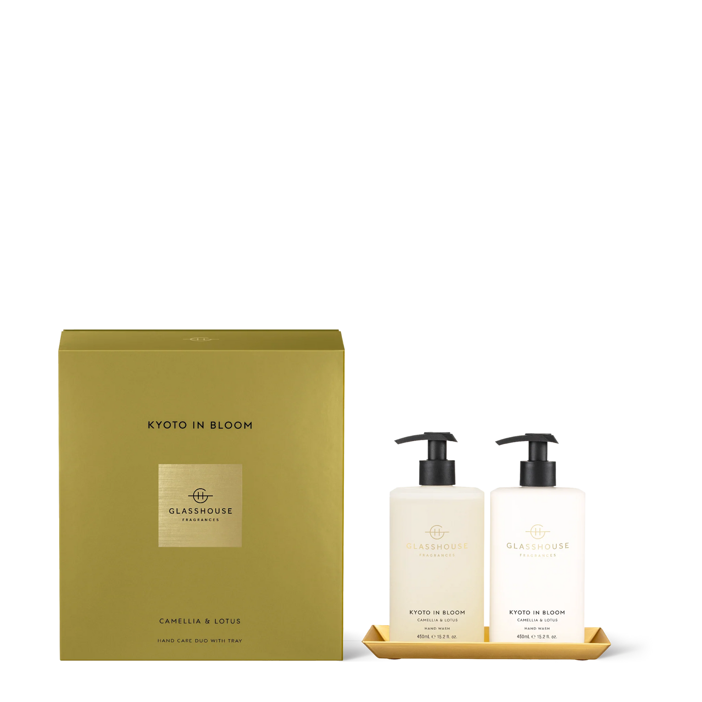 Kyoto In Bloom - Hand Care Duo Gift Set (Hand Wash & Hand Lotion)