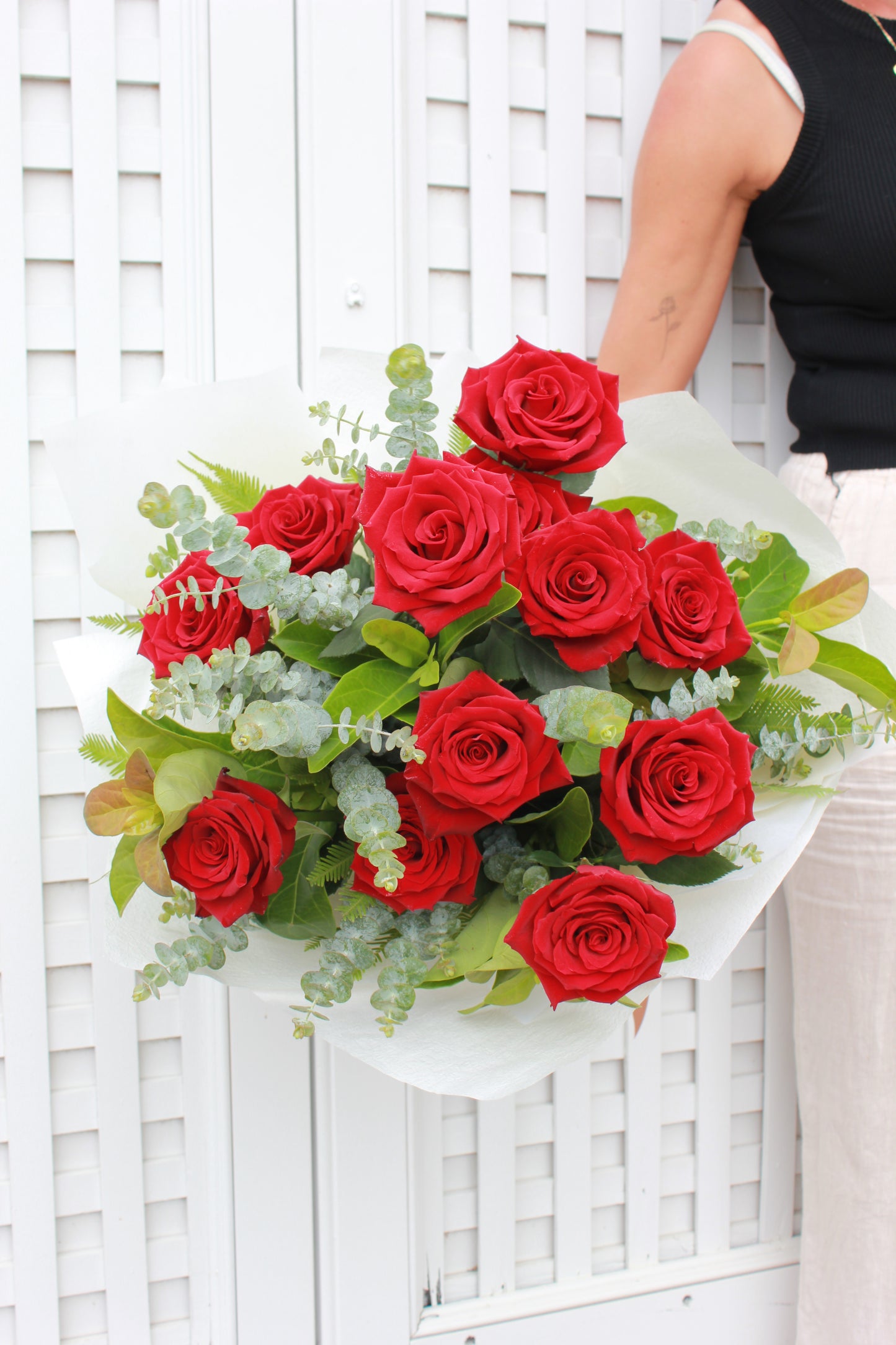 12 Red Rose Bouquet