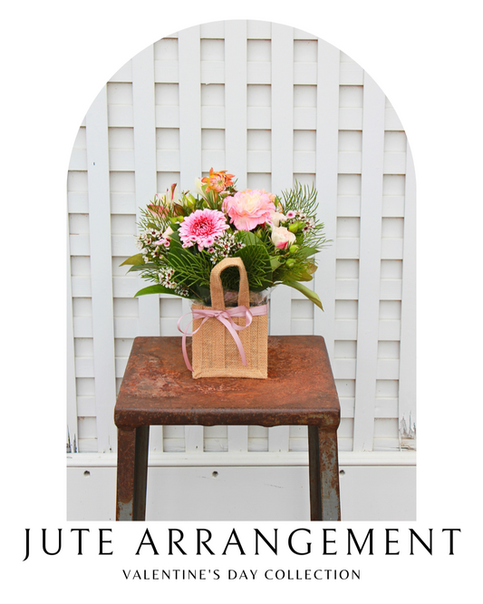 Florist Choice Jute Arrangement