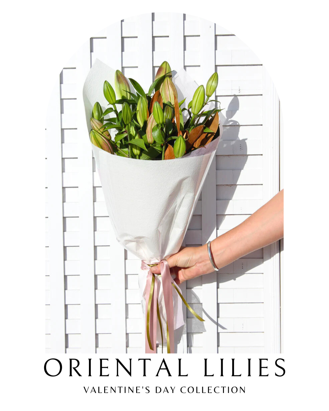 Market Oriental Lily Bunch