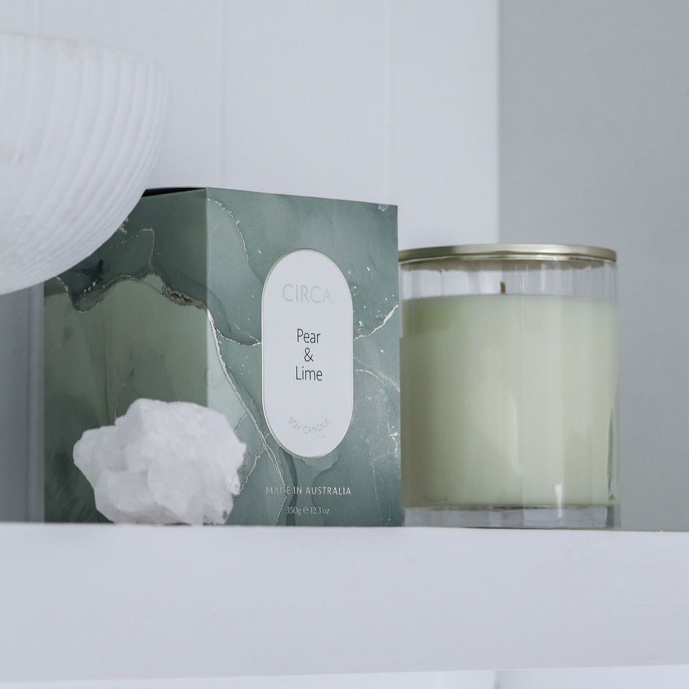 Pear & Lime 350g Candle - CIRCA