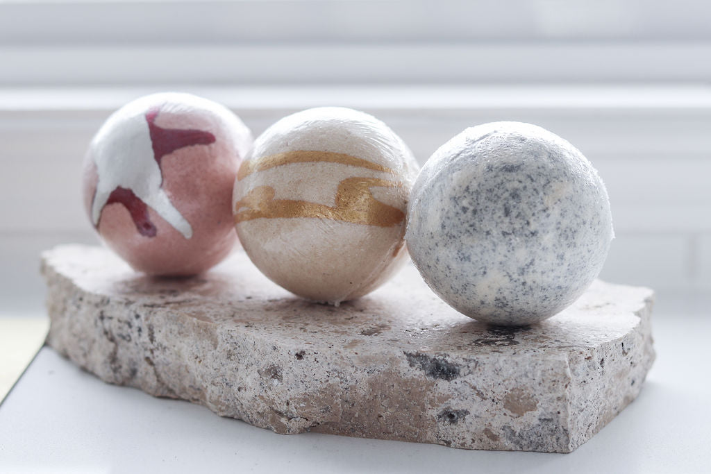 Assorted Gourmet Milk Bath Bombs - Wrapped