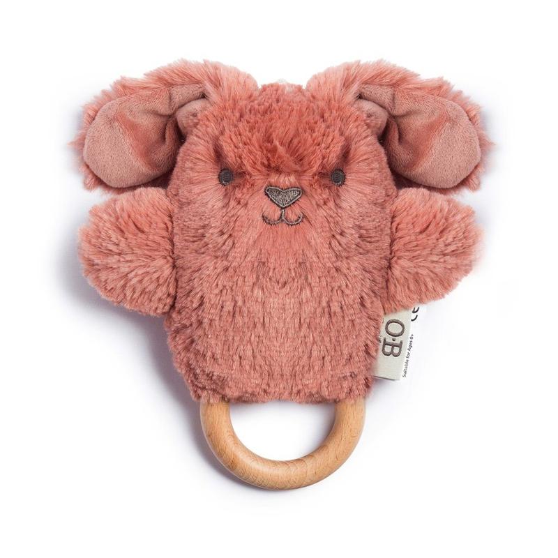 Soft Rattle Teething Ring