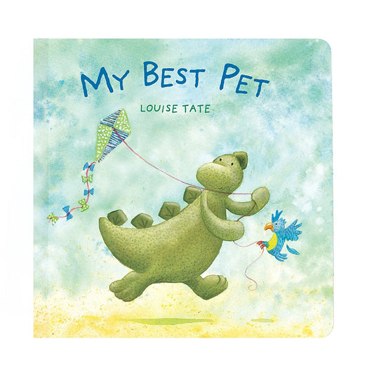 Jellycat My Best Pet Book (Bashful Dinosaur)