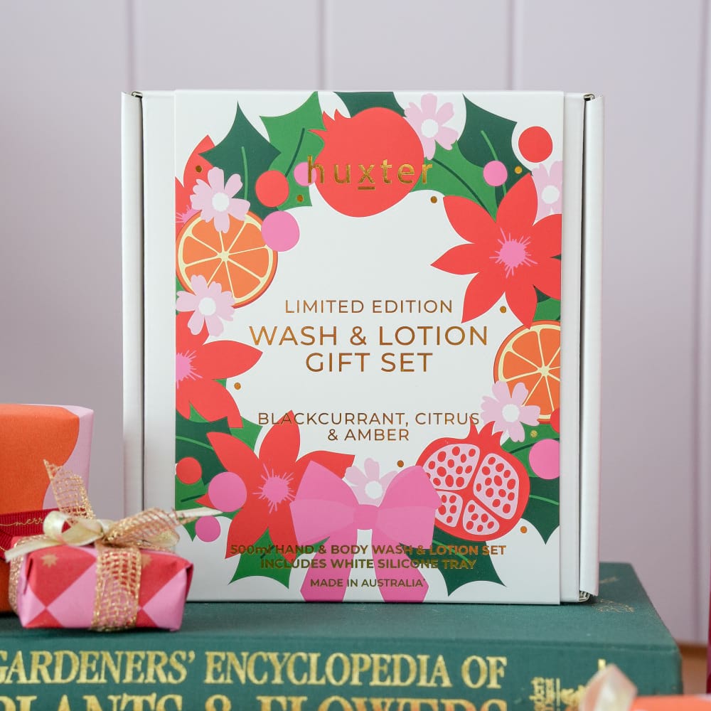Xmas Wash & Lotion Gift Set by Huxter