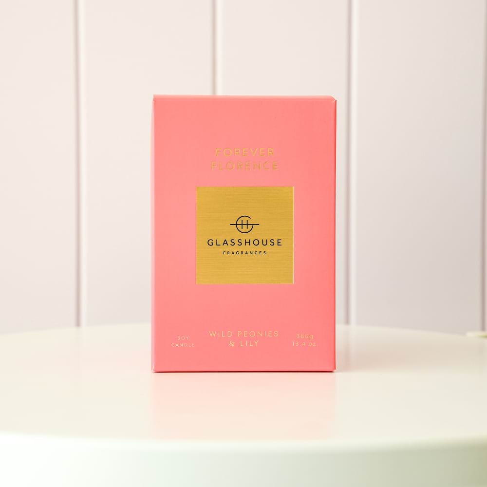 Forever Florence Glasshouse Fragrances Candles 380g 